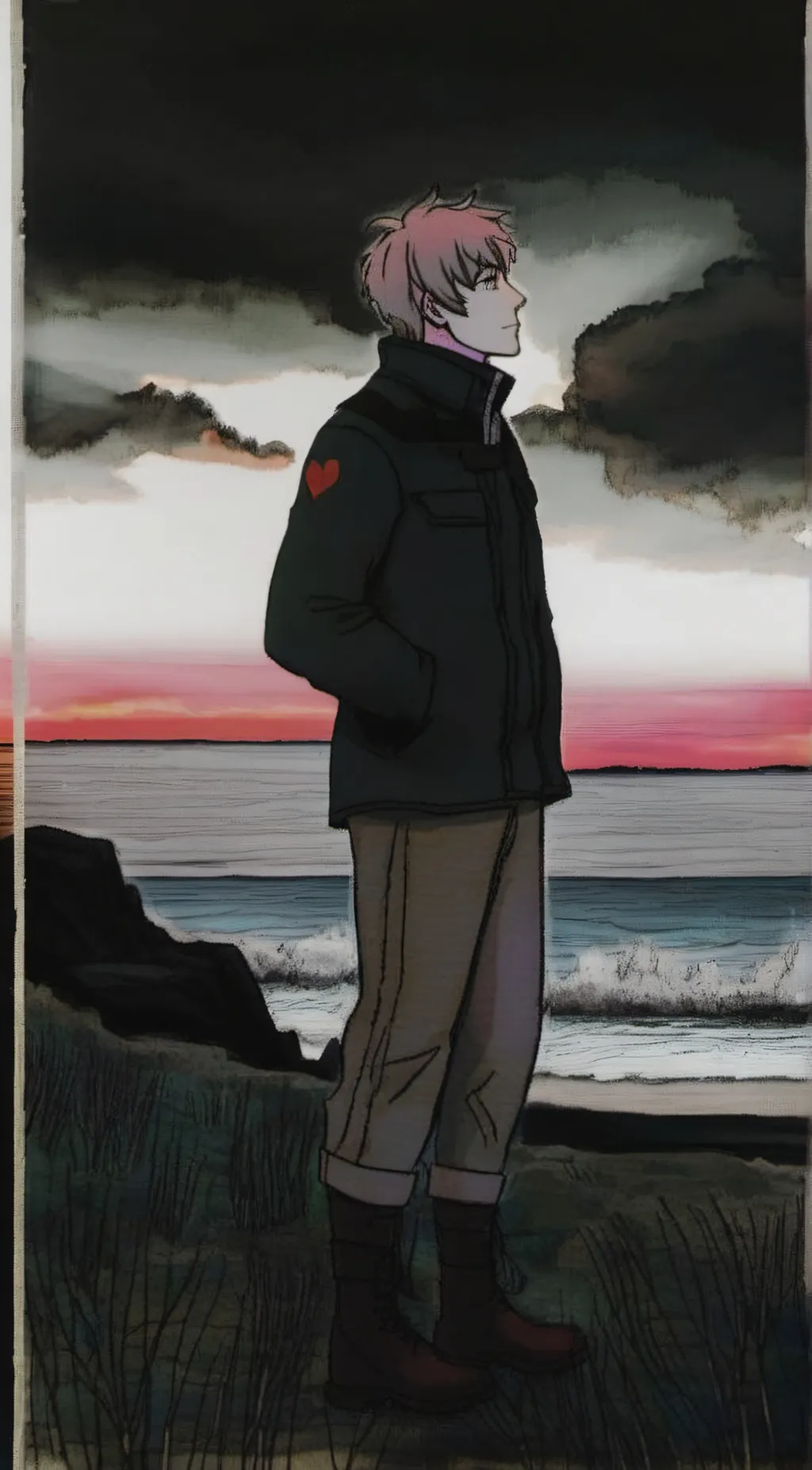 ai character: john  background