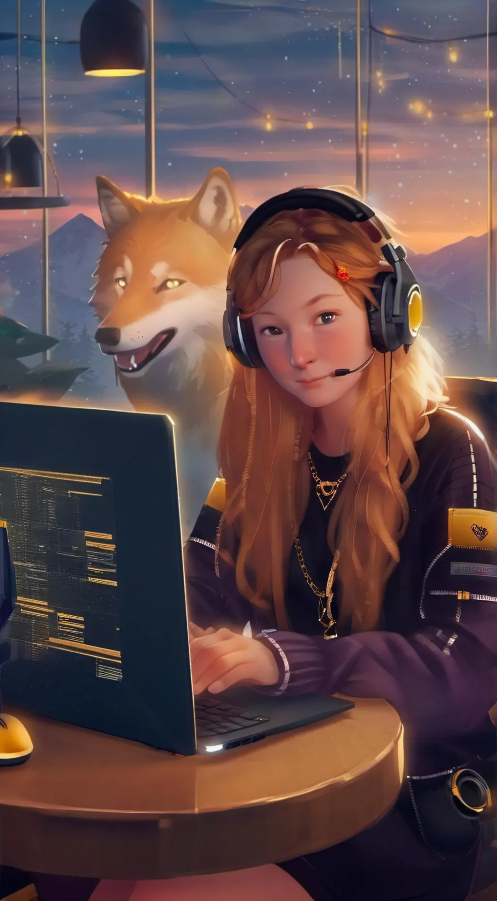 ai character: natasha owens background