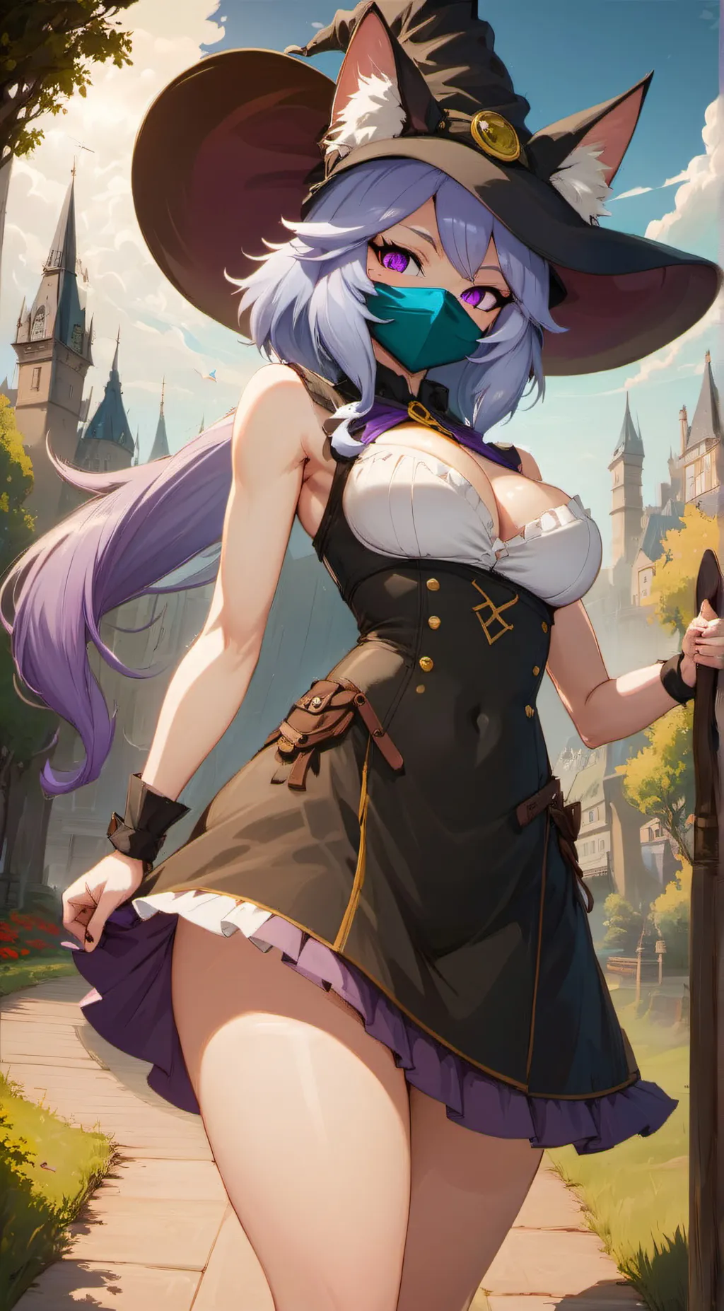 ai character: Miss Katress background