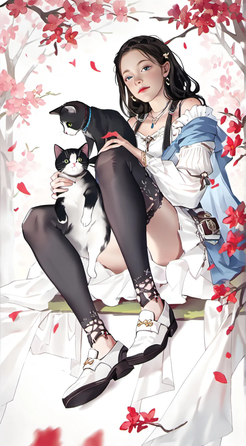 ai character: Eva <3 background