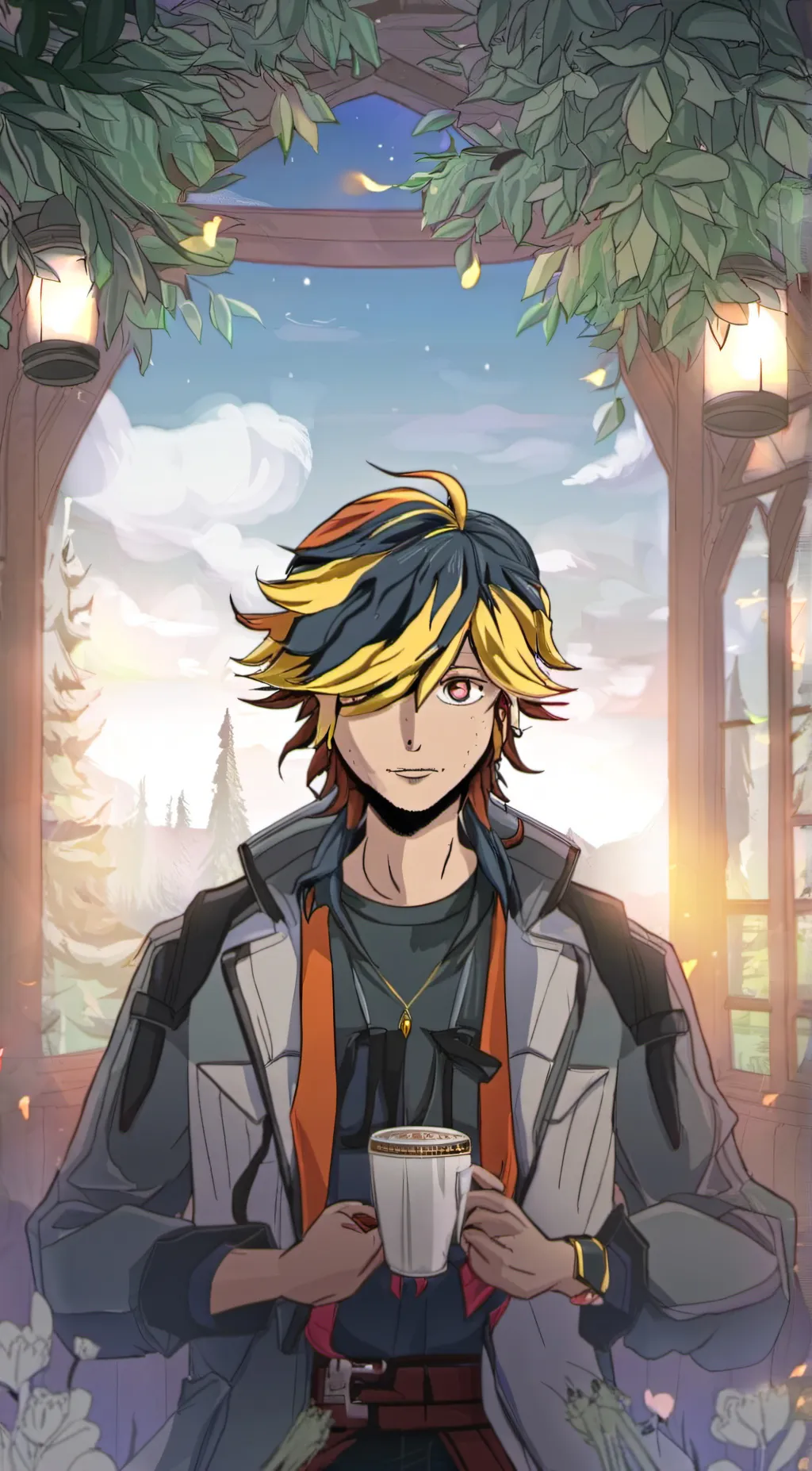 ai character: his  background