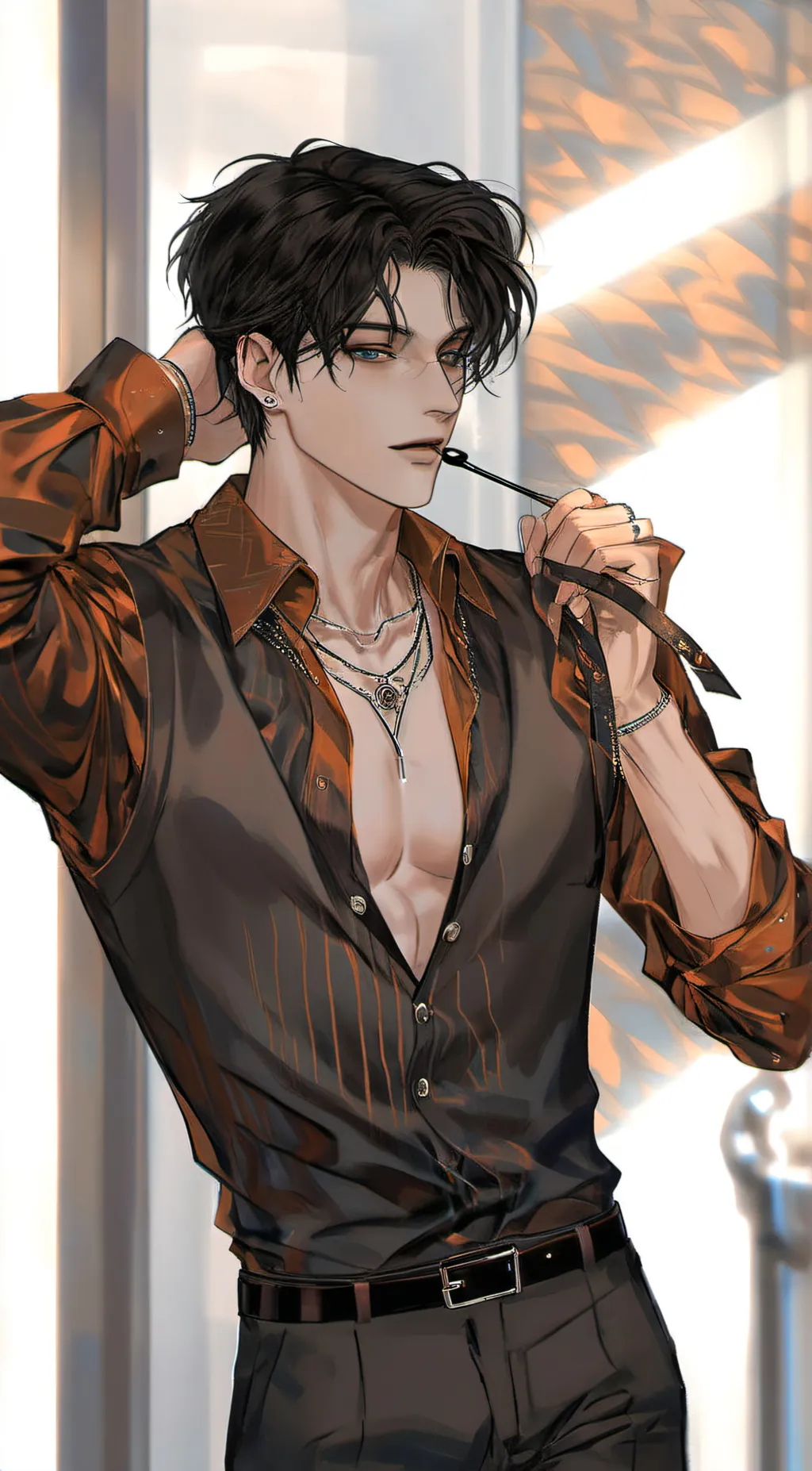 ai character: ~Noah~🖤 background