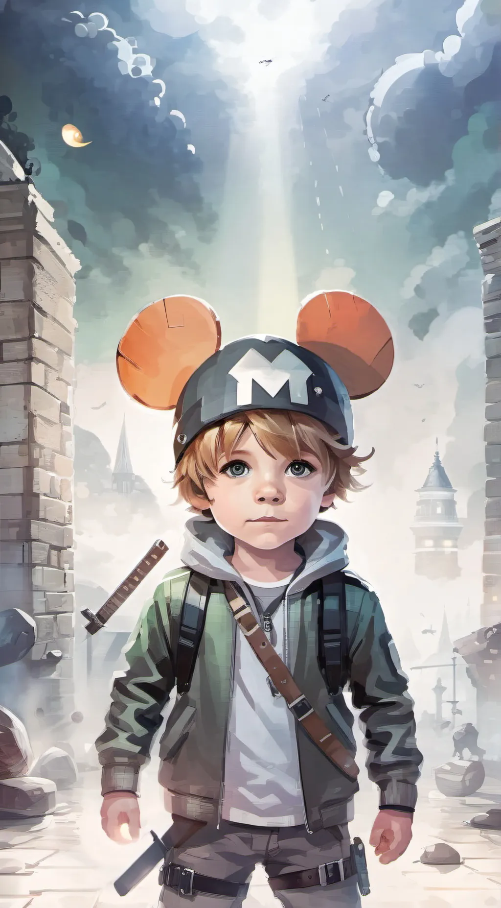 ai character: MiKEY background