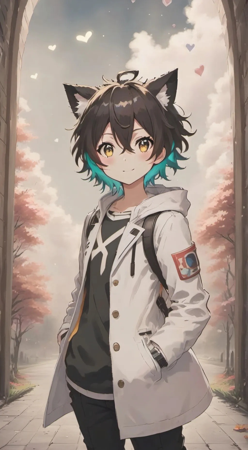 ai character: teleported to MHA background