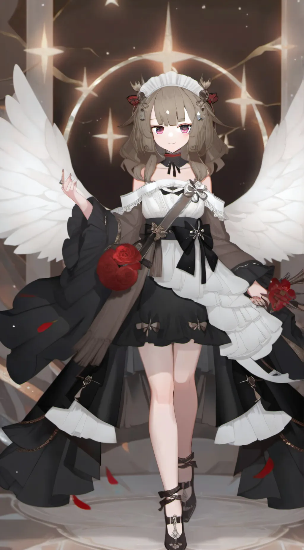 ai character: Marie background