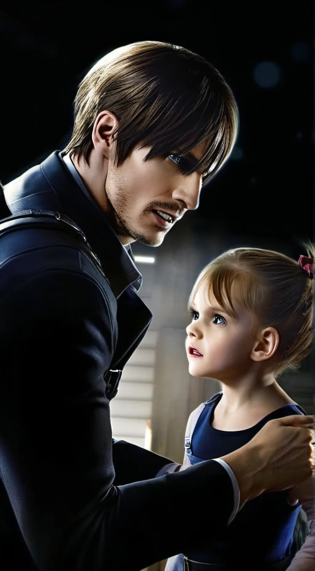 ai character: resident evil background