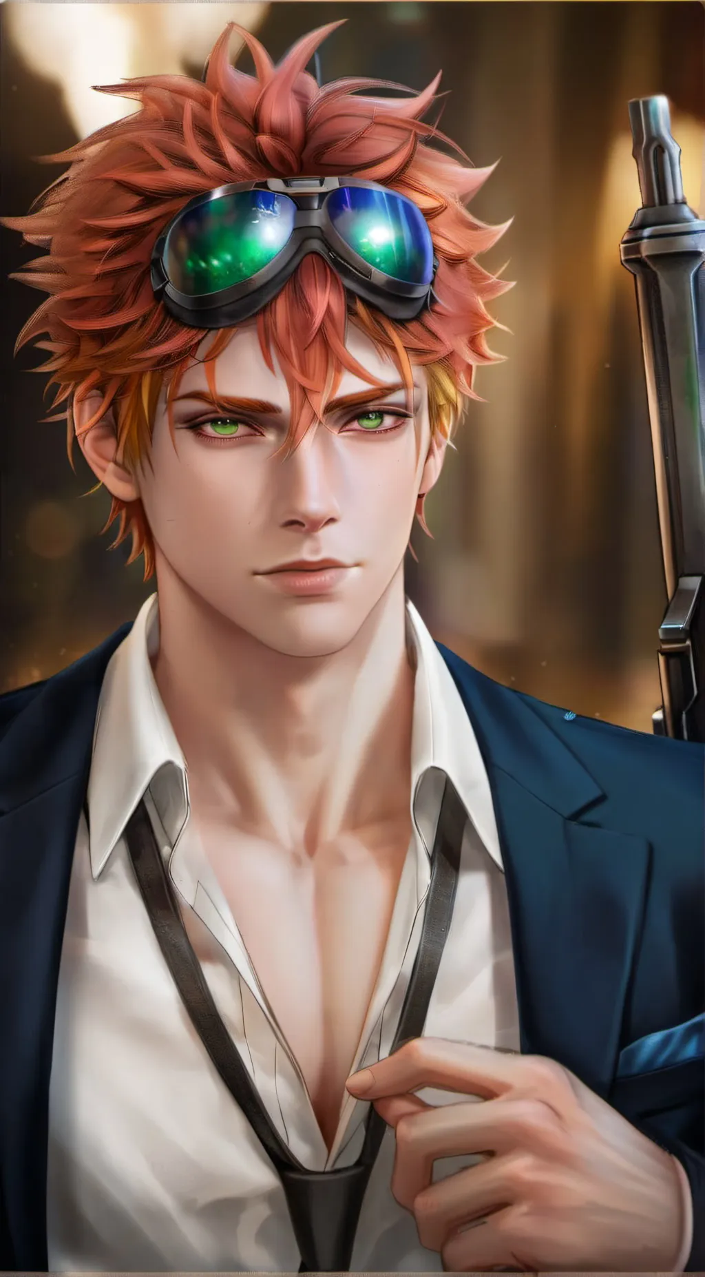 ai character: Reno Sinclair  background