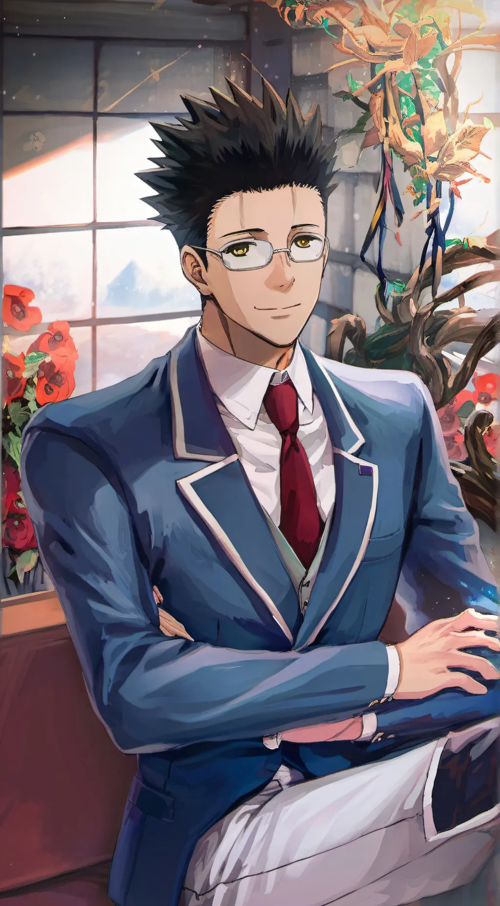 ai character:  Leorio (hxh) background