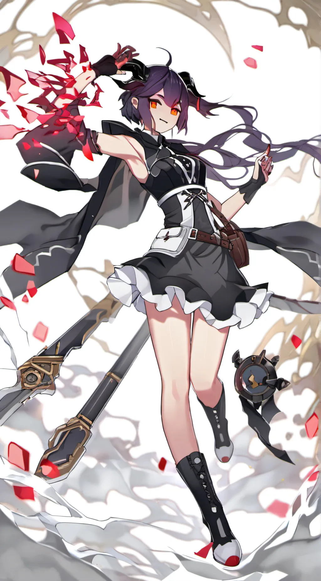 ai character: Minecraft anime🔚 background