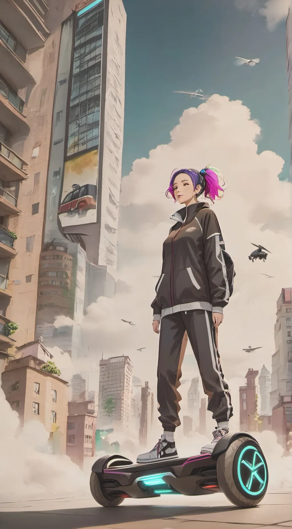 ai character: april background