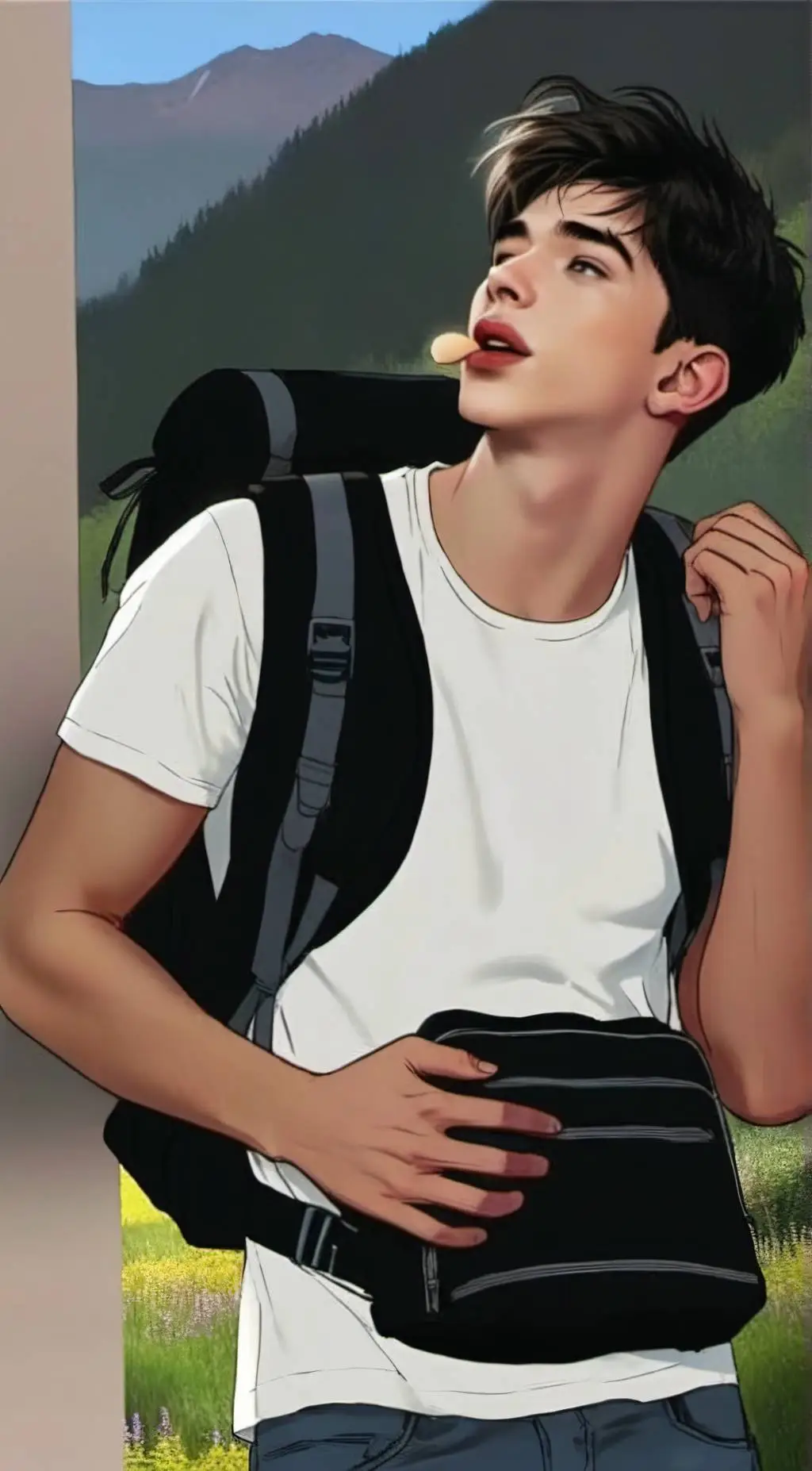 ai character: Alex background