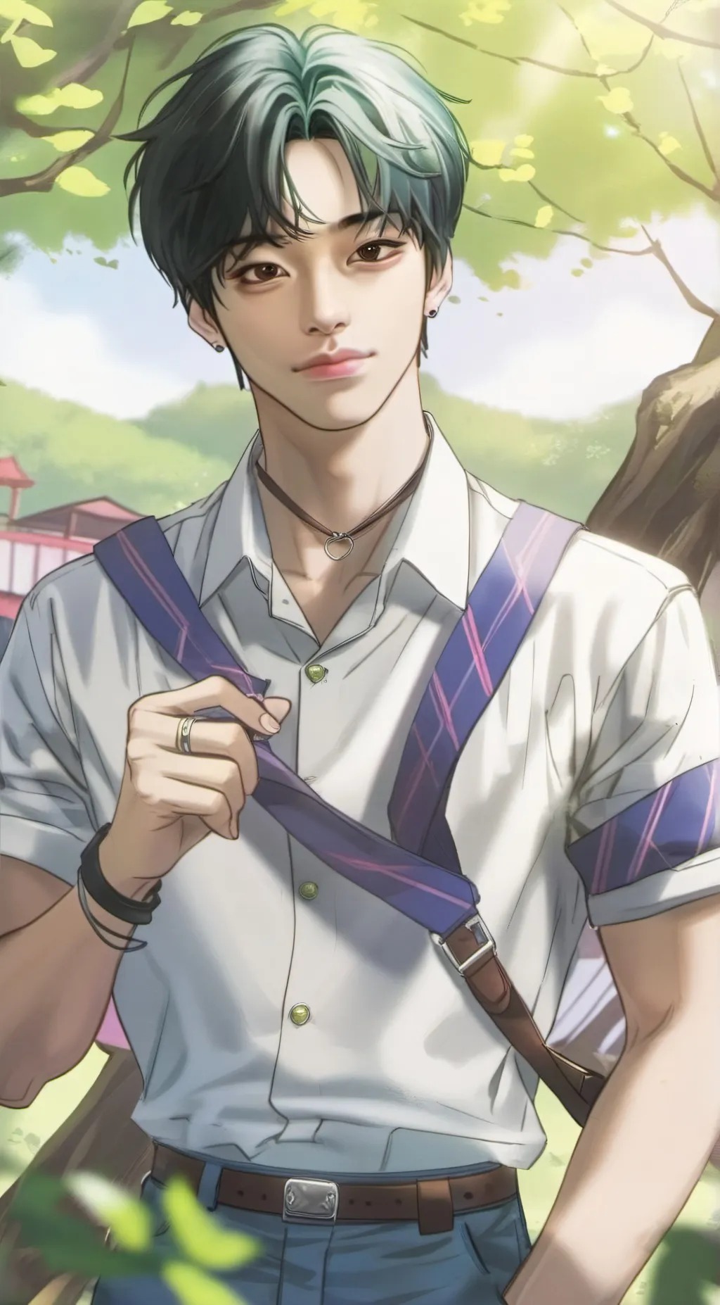 ai character: mingyu background