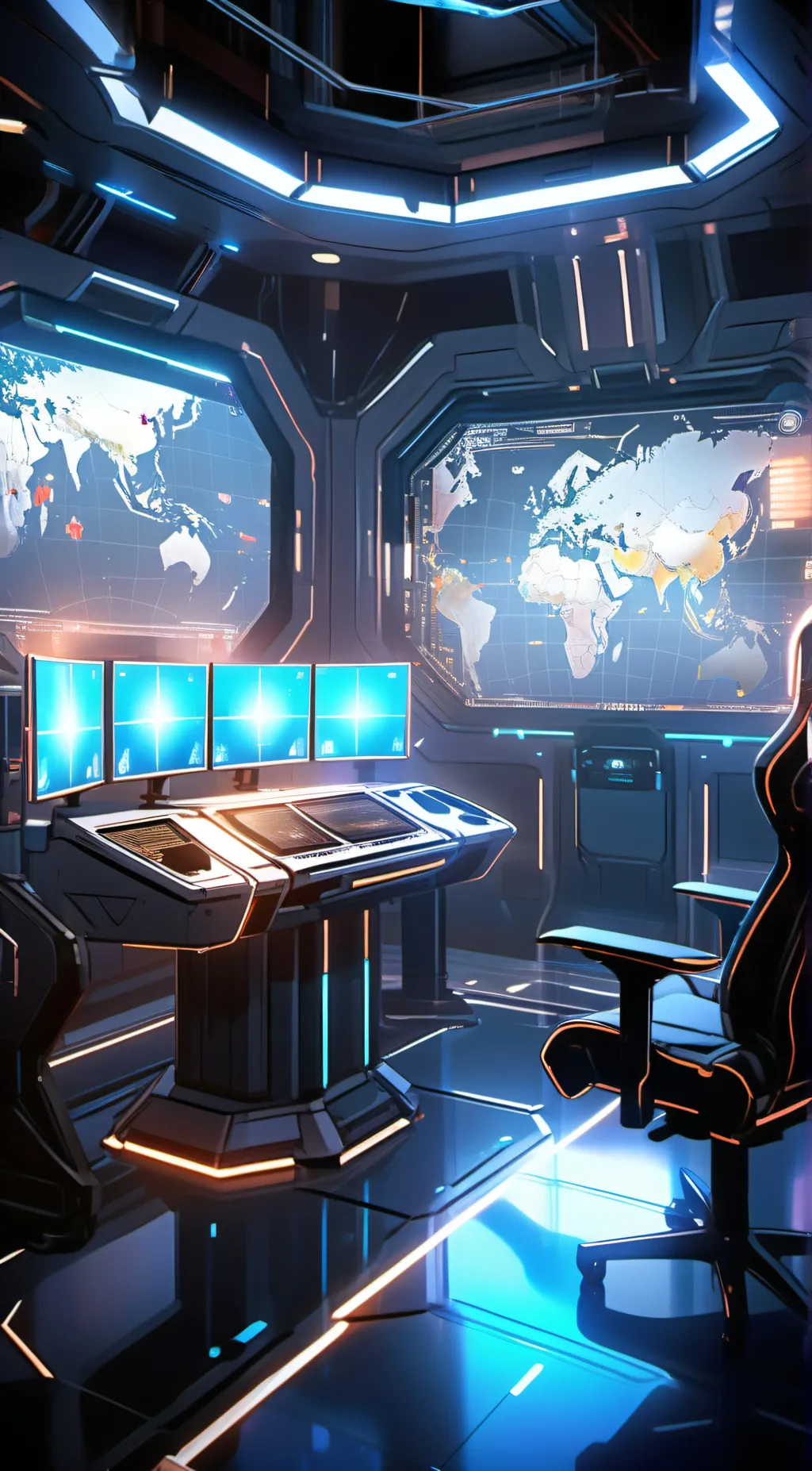 ai character: Battle AI background