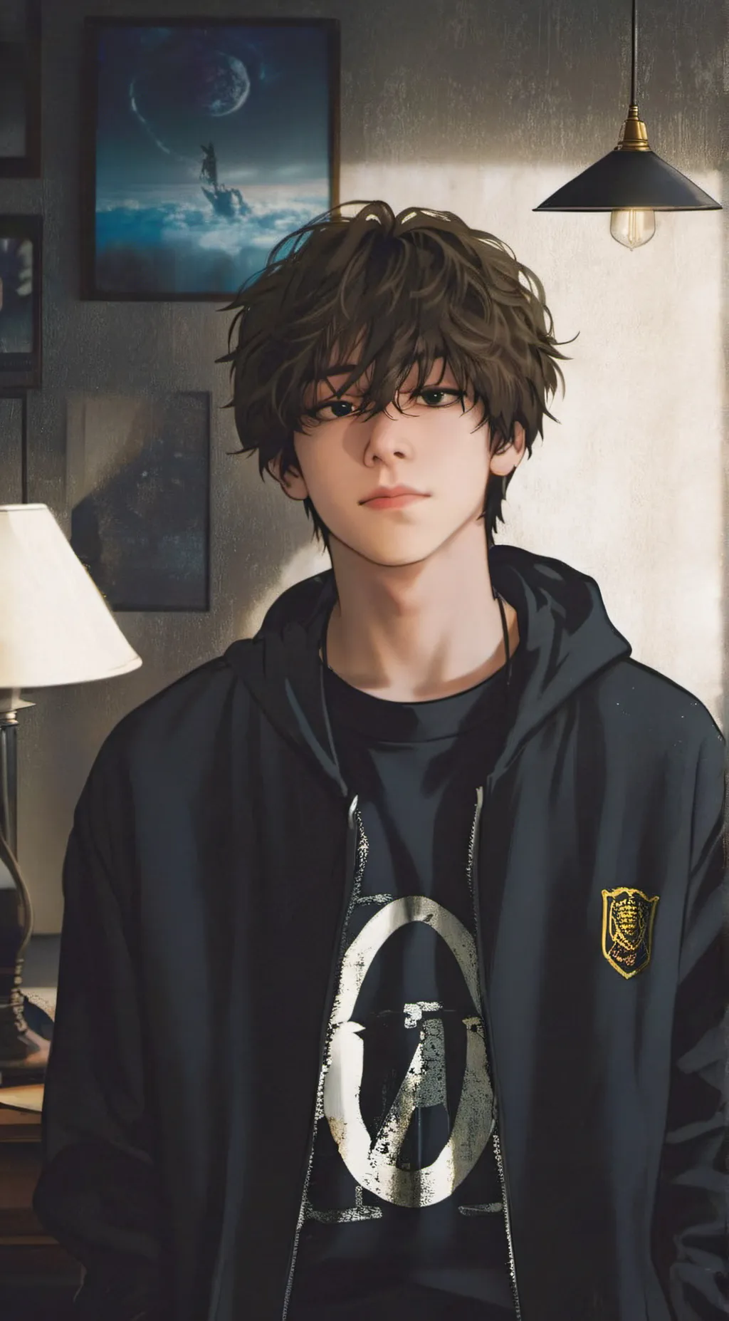 ai character: Ashton background