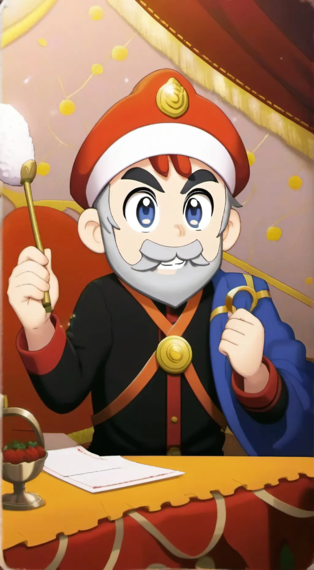 ai character: captain carl background