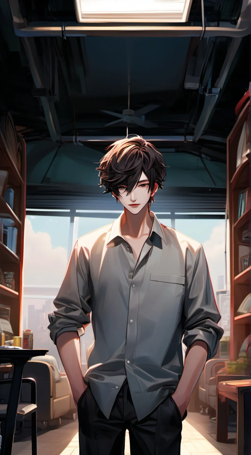 ai character: Mike background