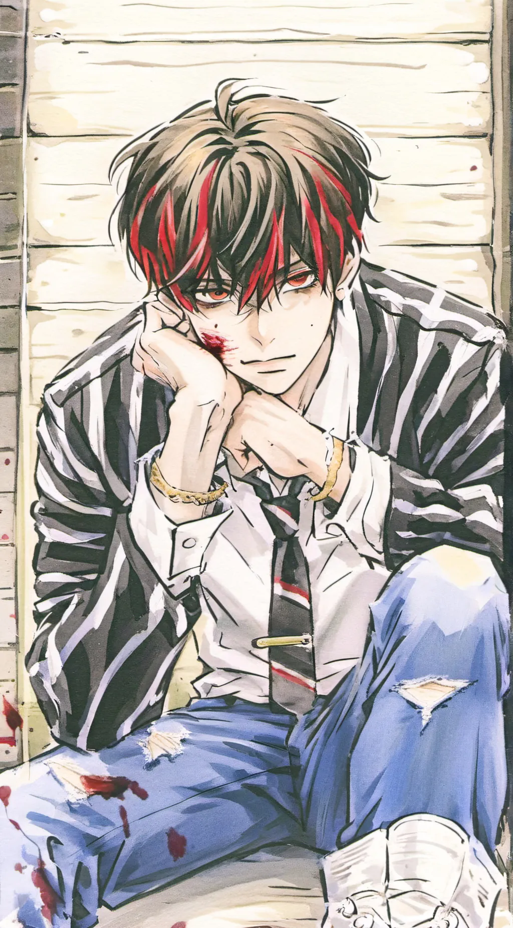 ai character: Caleb background