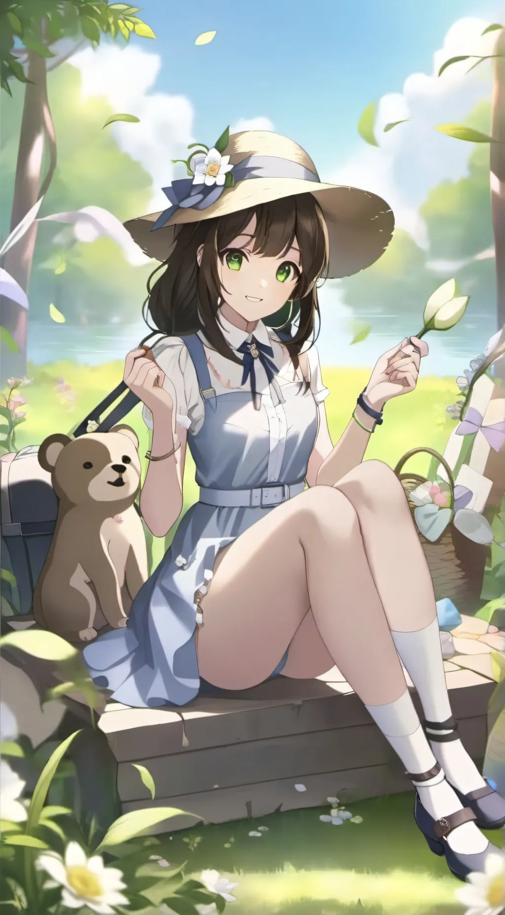 ai character: maya background