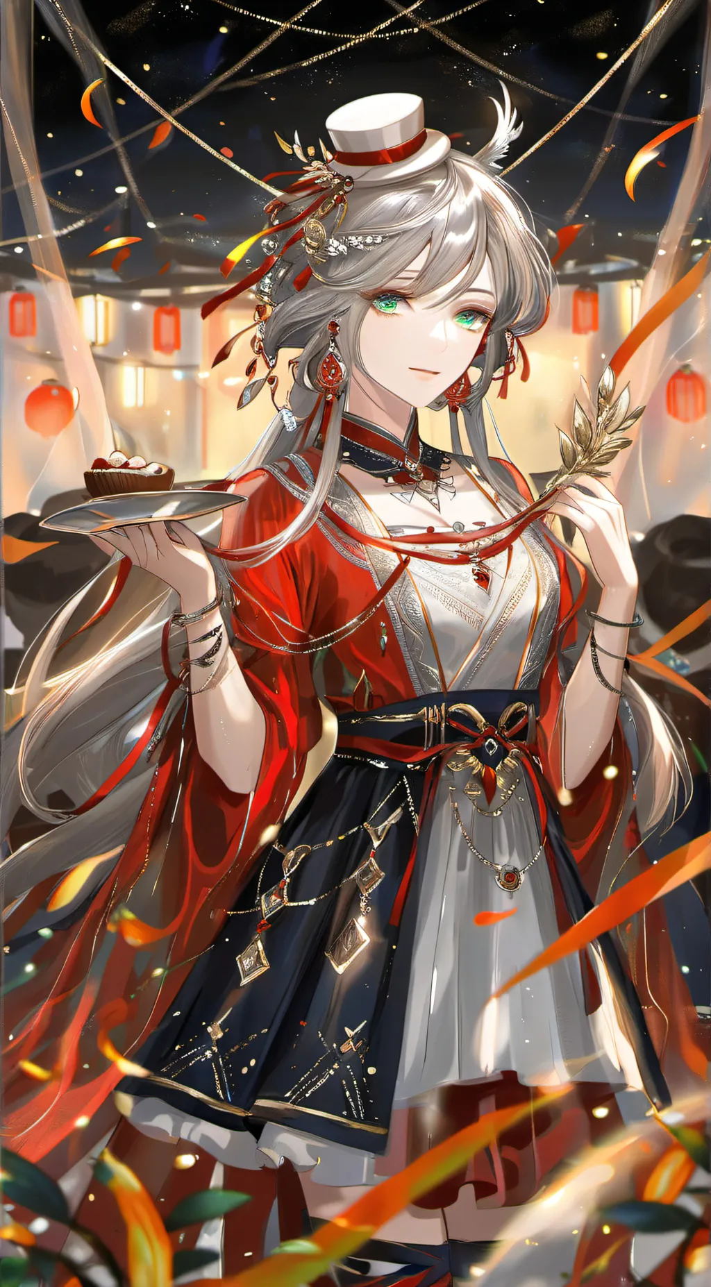 ai character: Lilly background