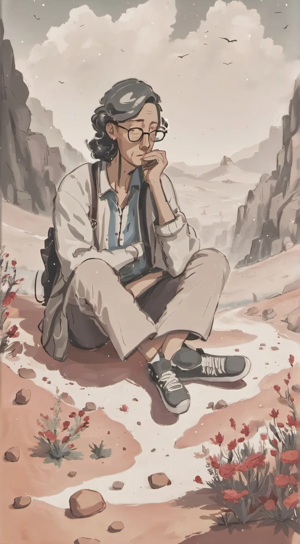 ai character: Sam background