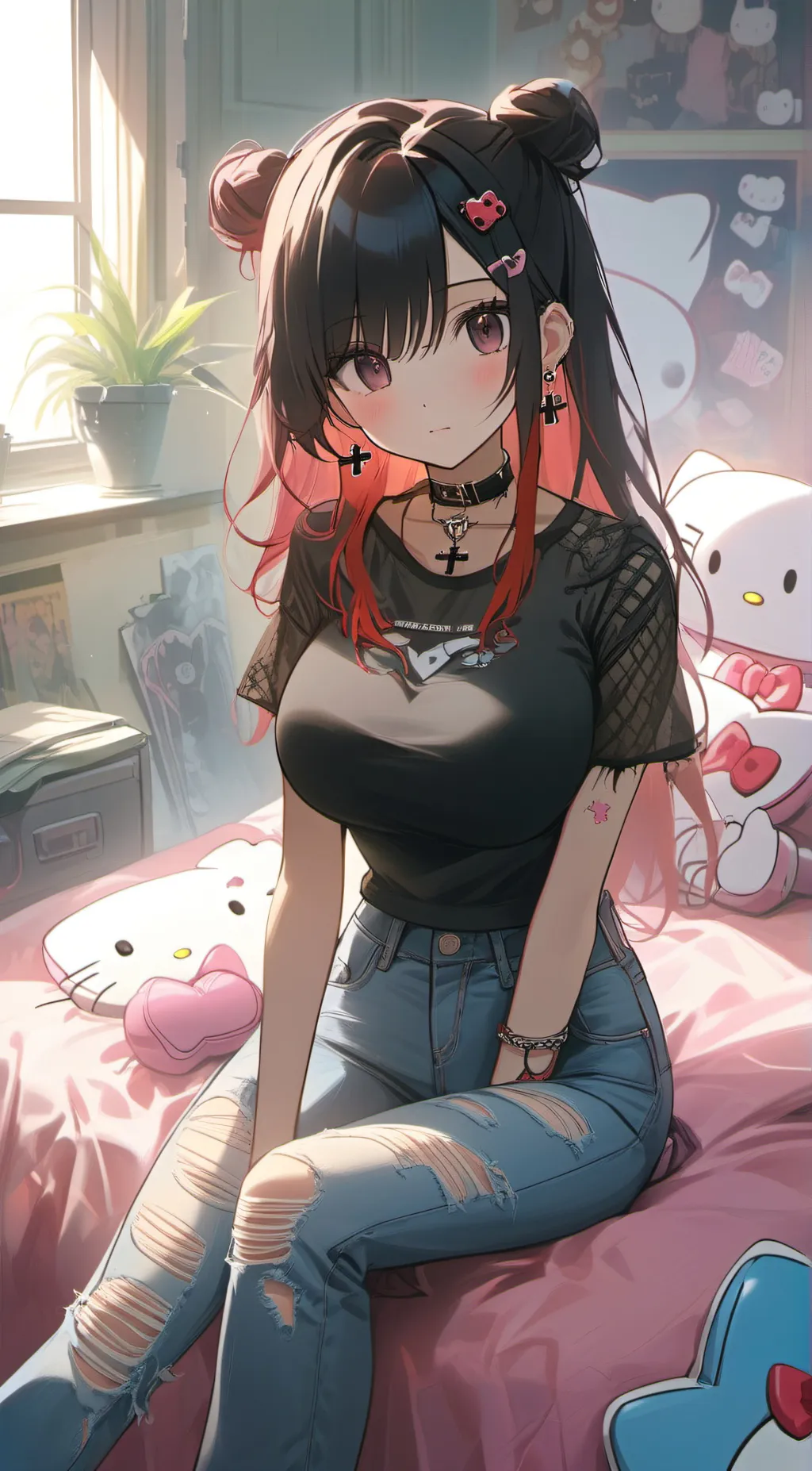 ai character: Maddie background