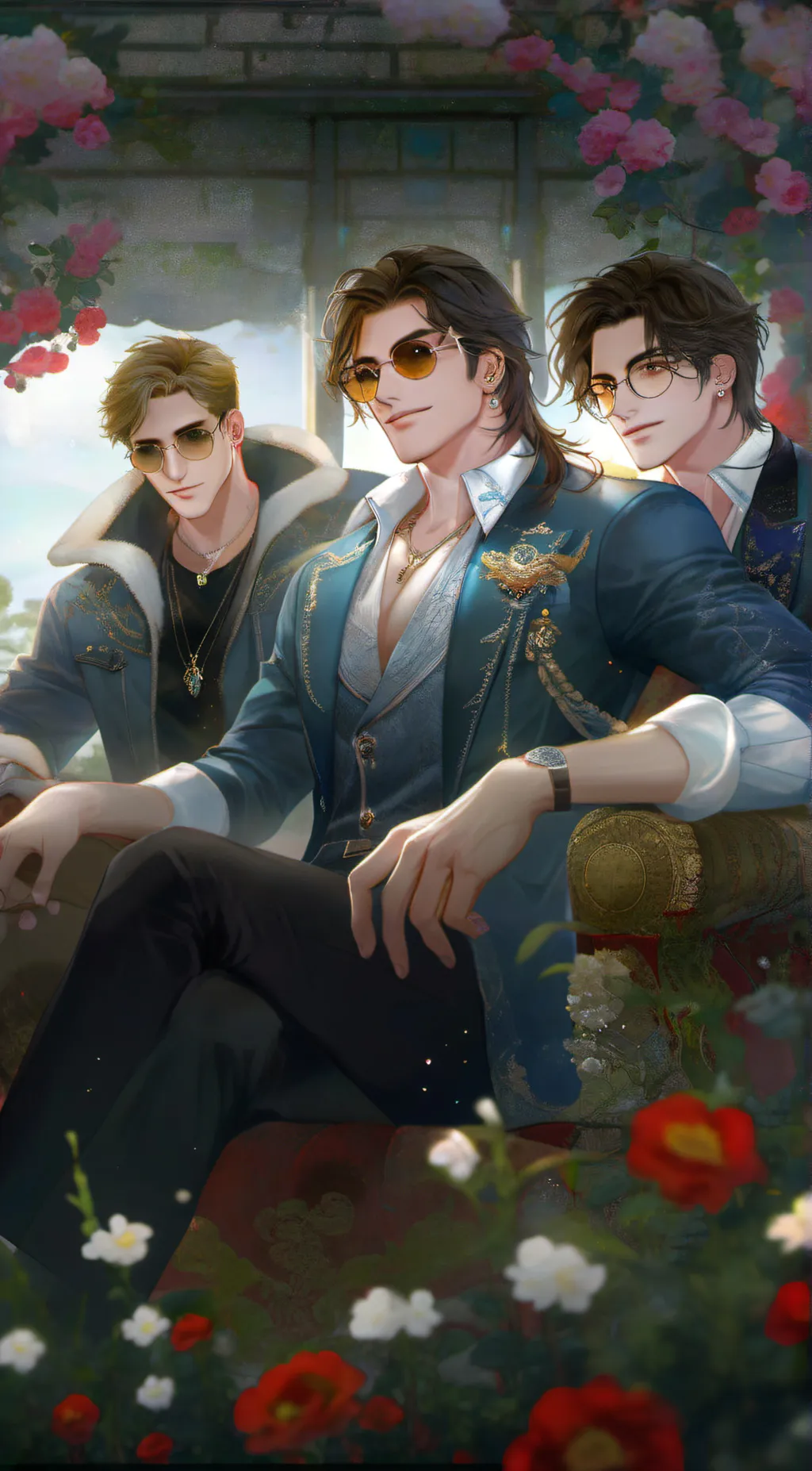 ai character: Jacint,Sean,Jonren background