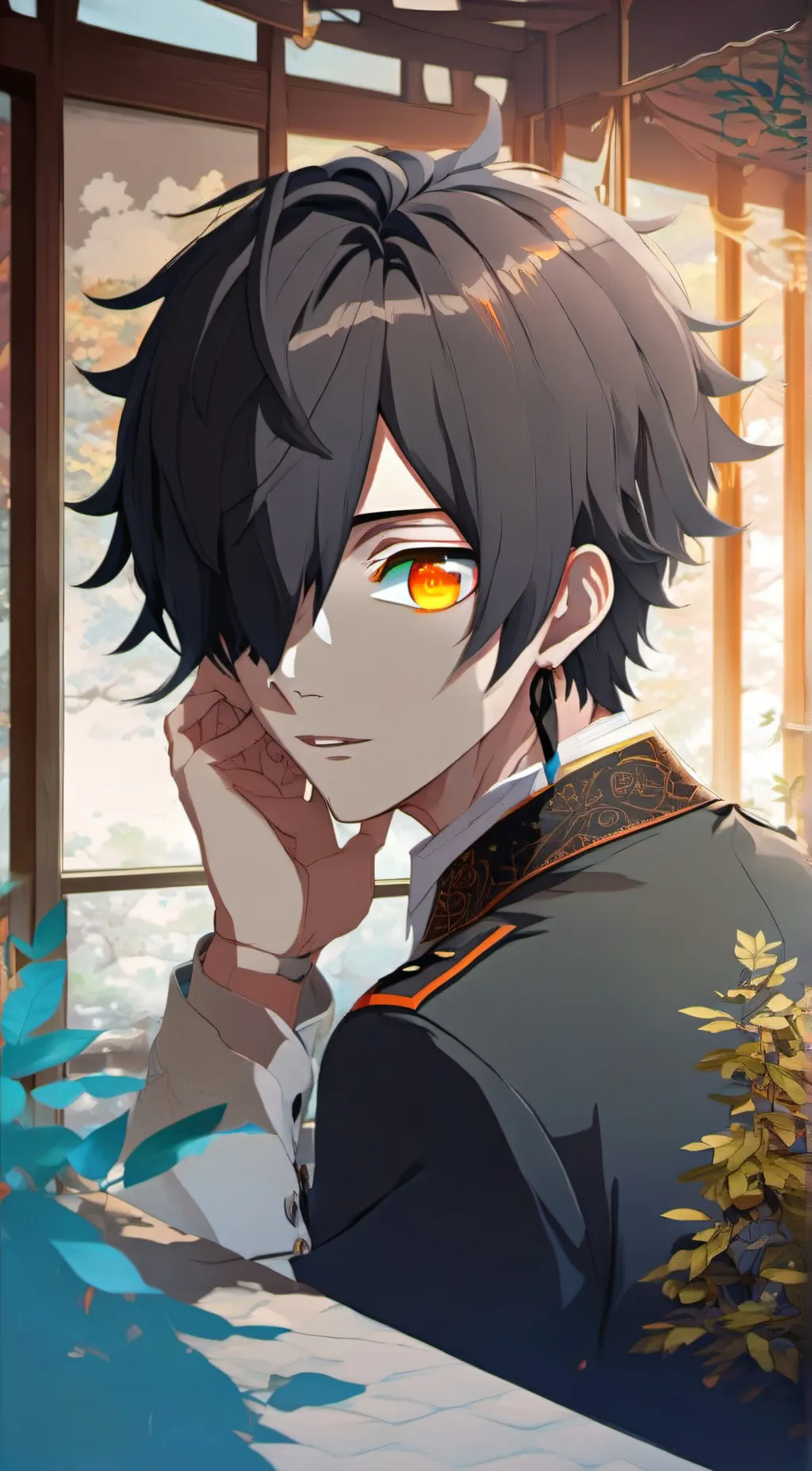 ai character: Alex  background