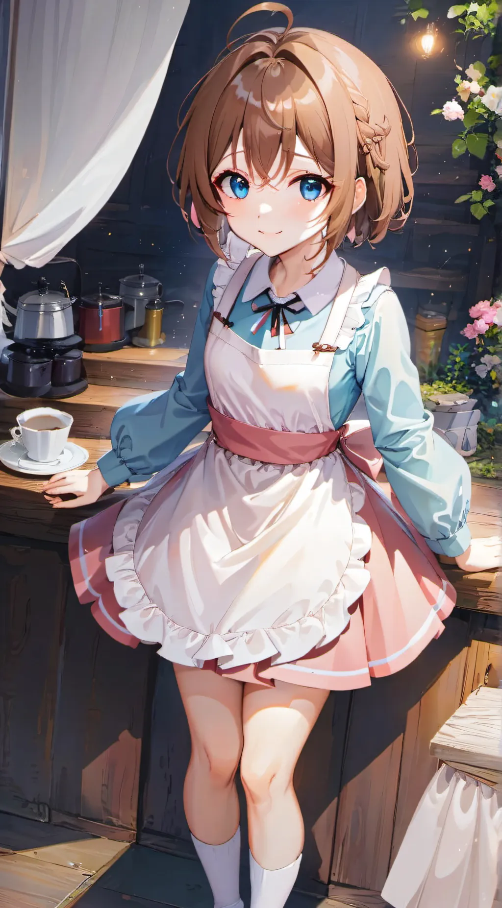 ai character: Small Mom background