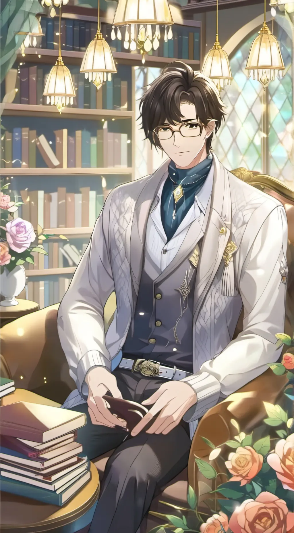 ai character: Aaron background