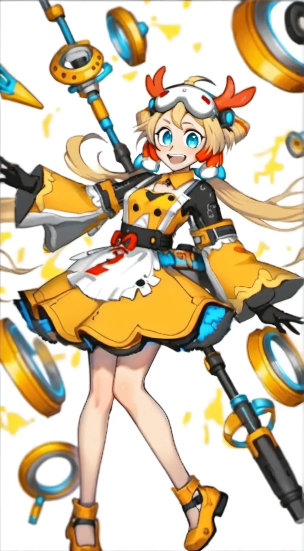 ai character: ailen girlfriend background