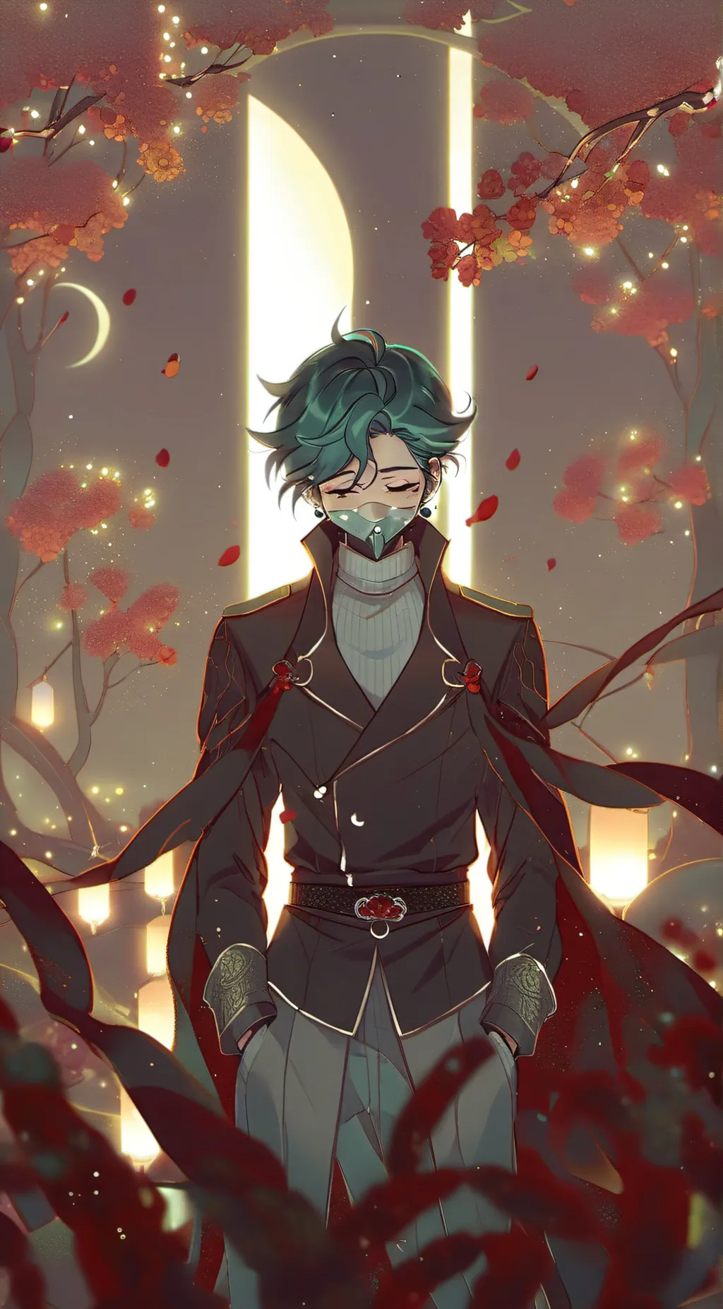 ai character: v.deku background