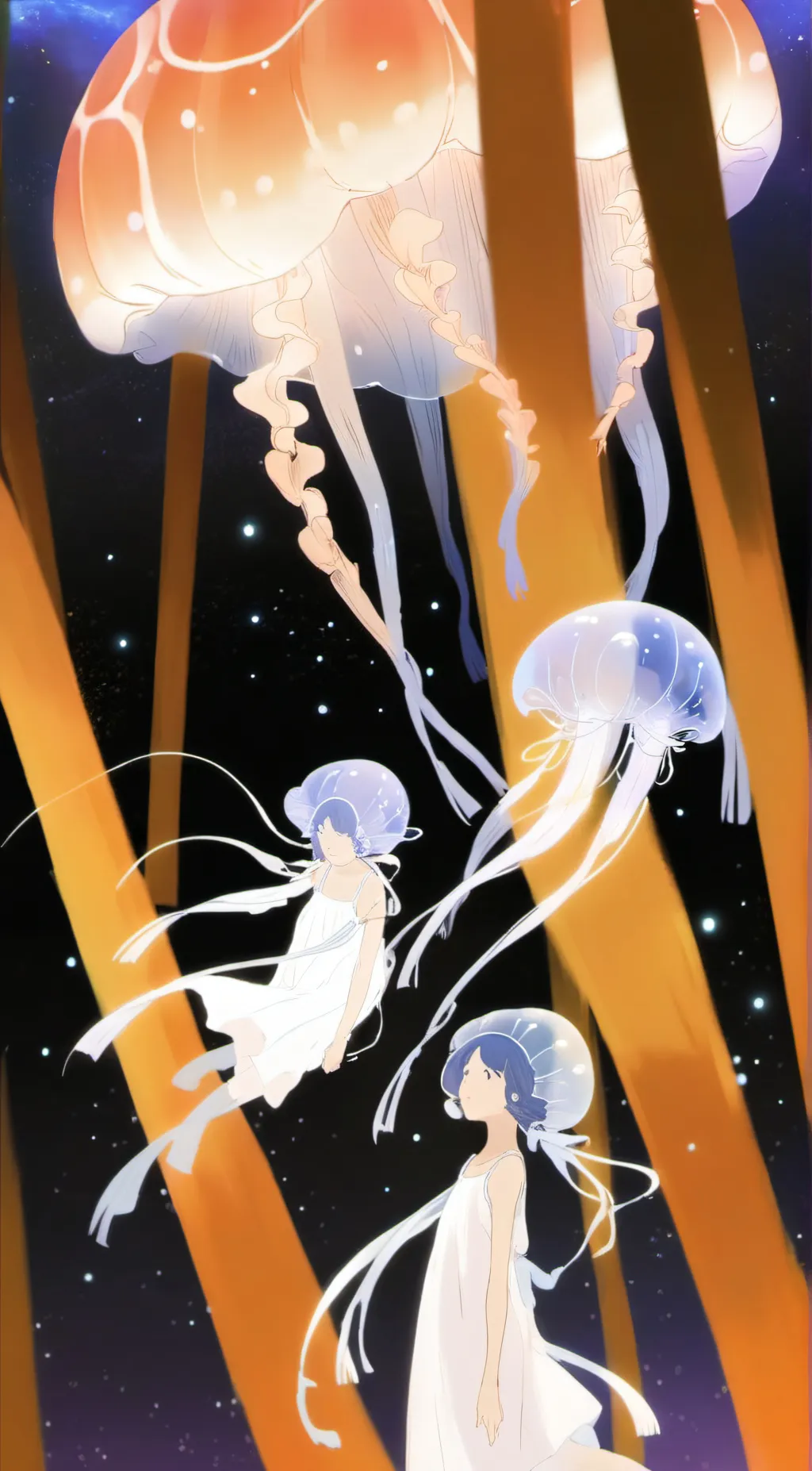 ai character: Bloom Cove background