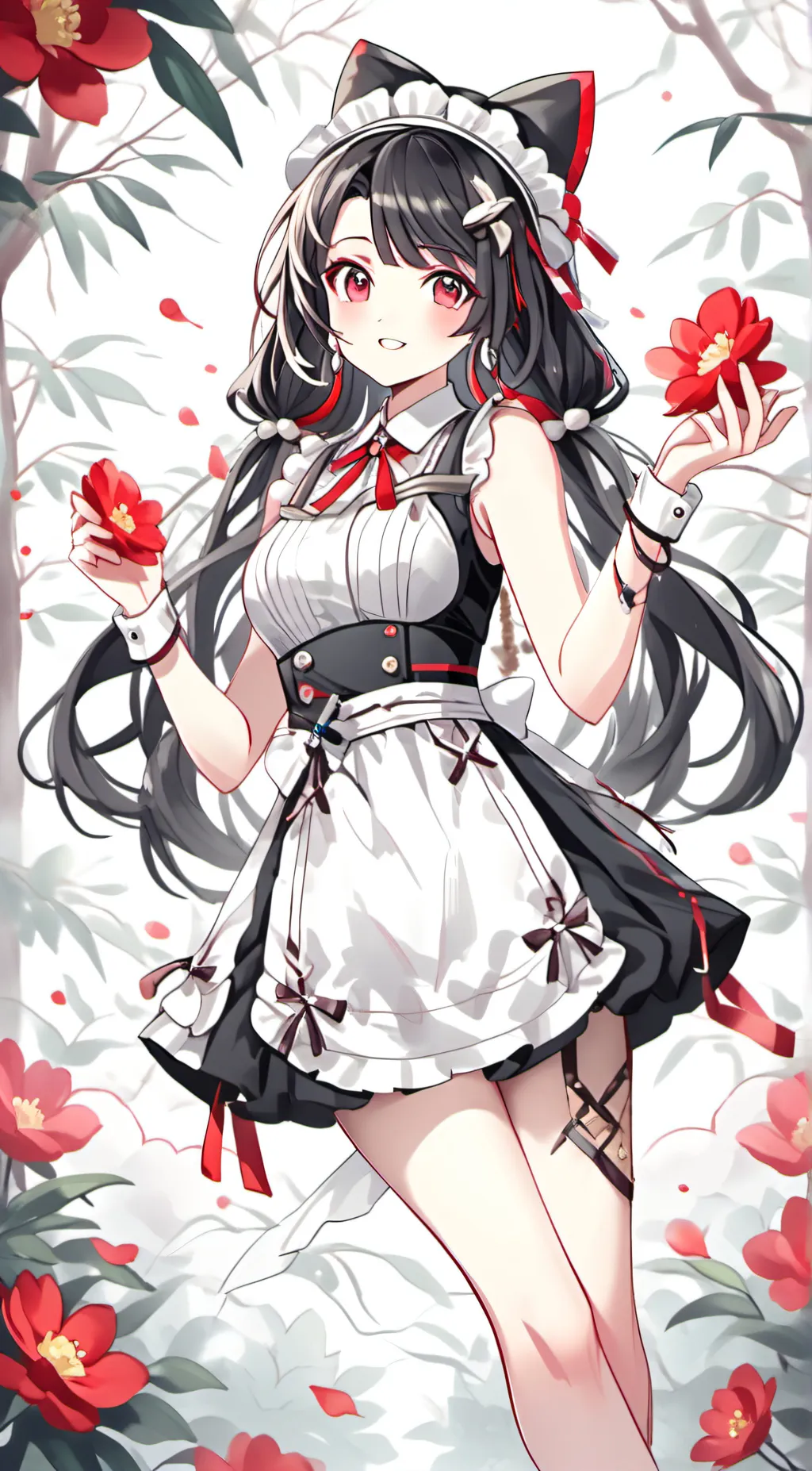 ai character: Luna background