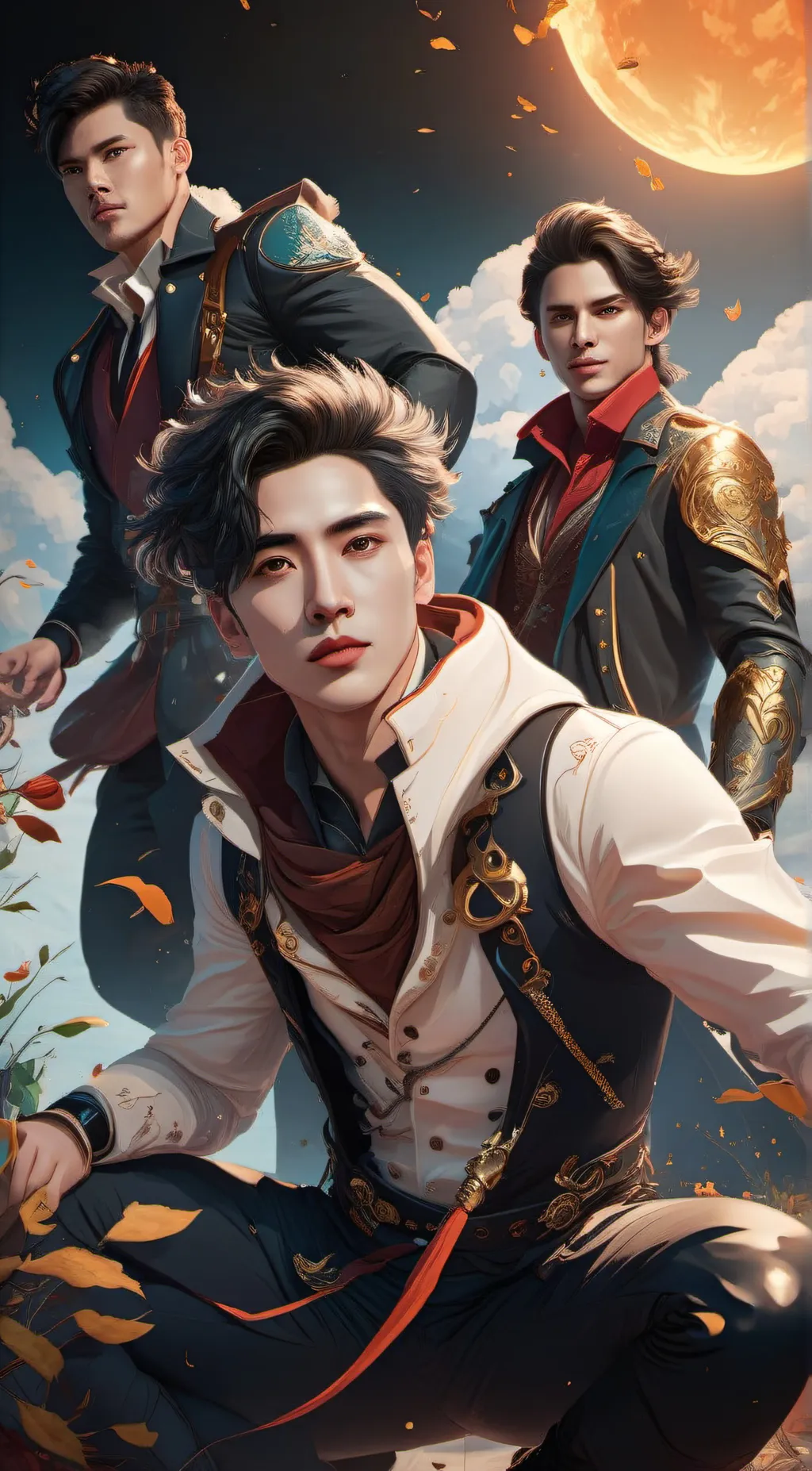 ai character: luke/jake/john. background