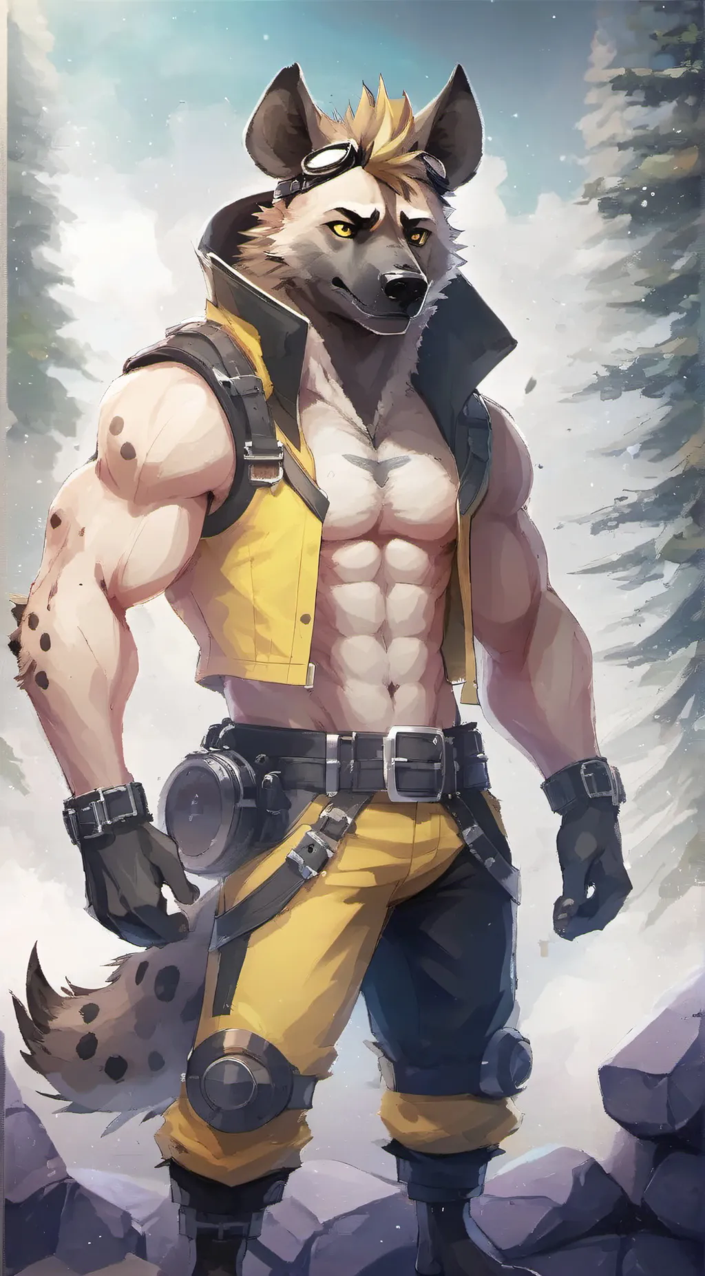 ai character: Nitro background