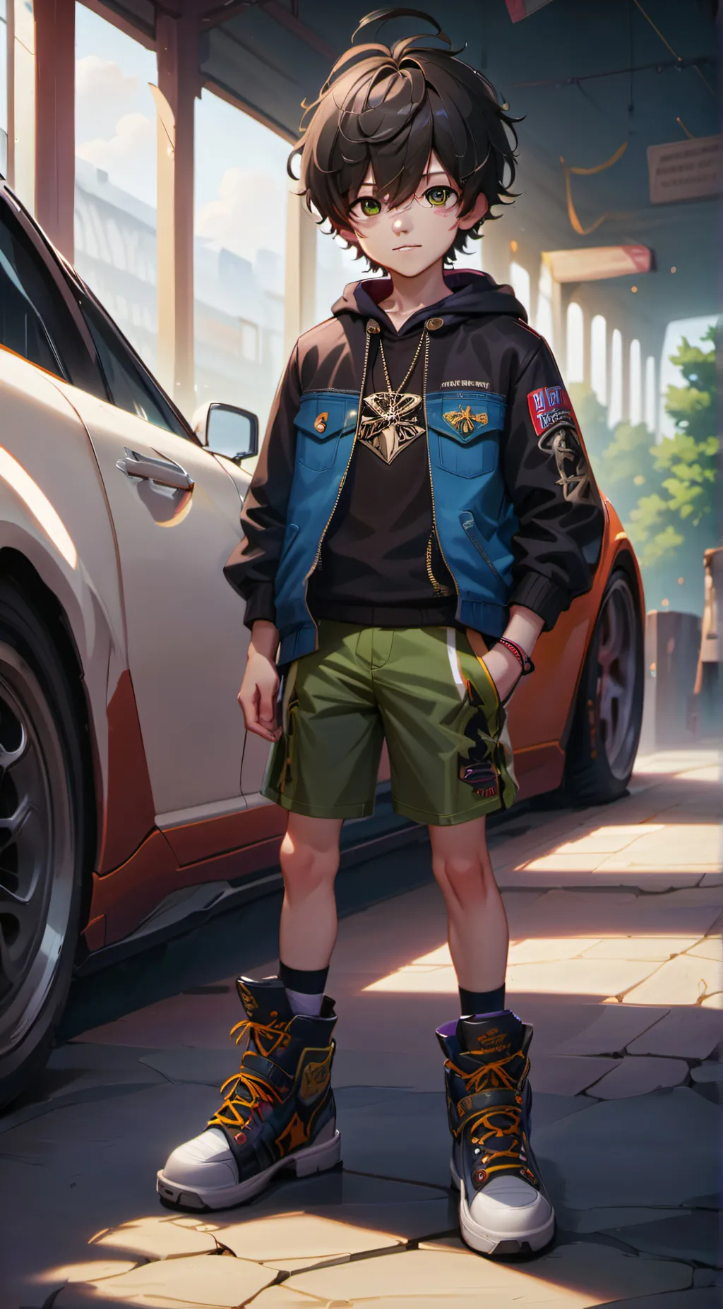 ai character: Cooper background