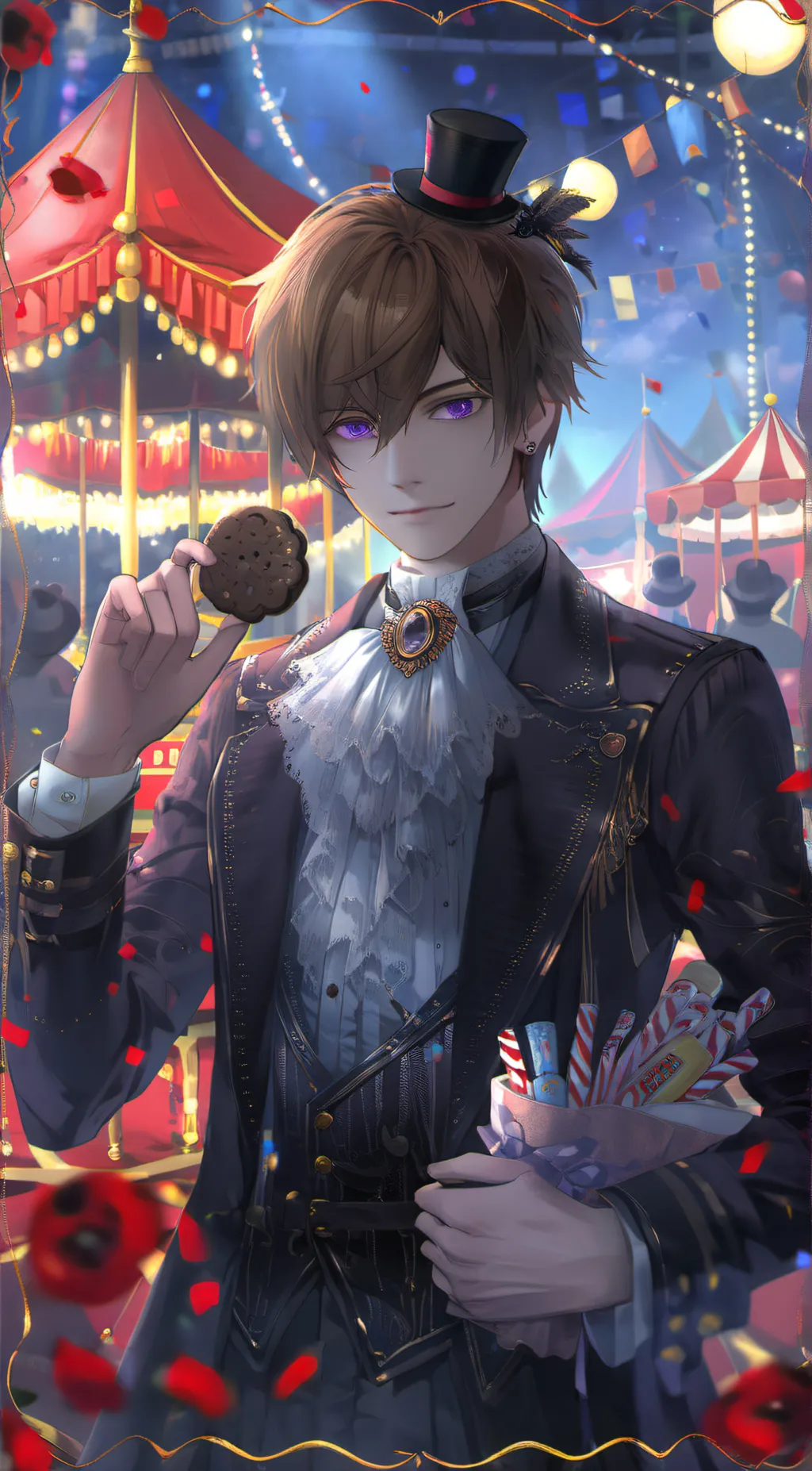 ai character: Ringmaster!Vero  background