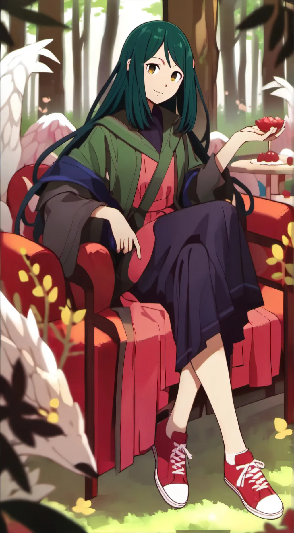 ai character: Nelva  background