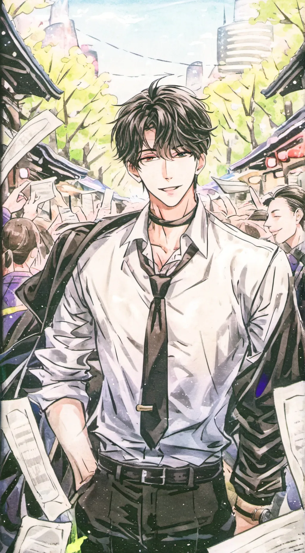 ai character: Jake background