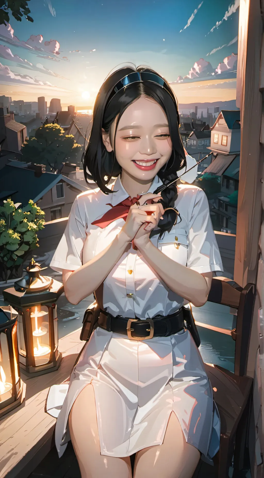 ai character: Qian background