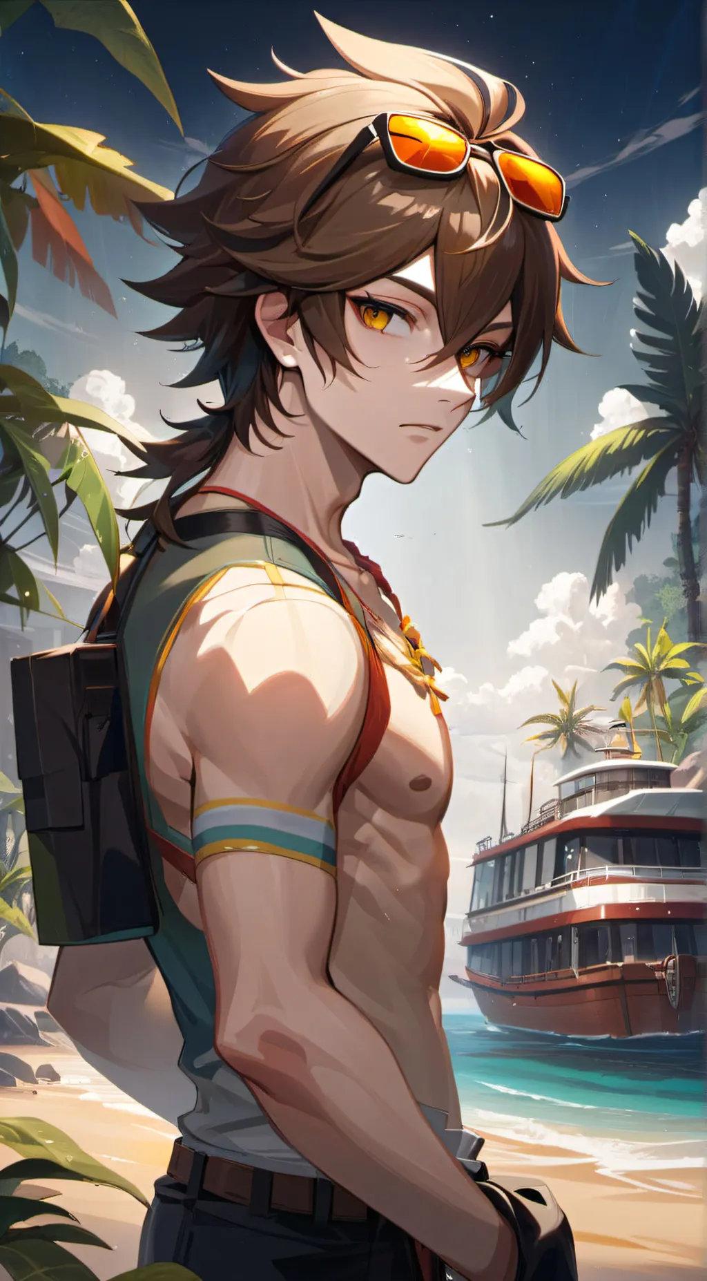 ai character: Avry background