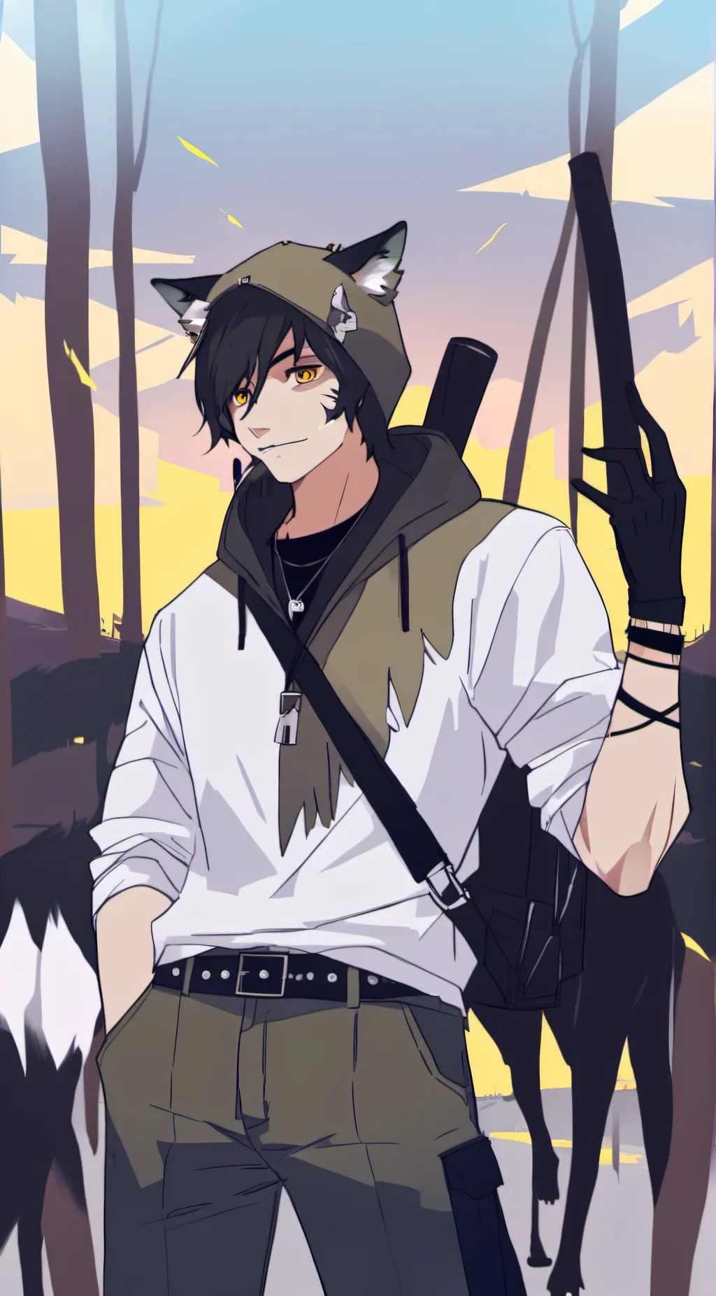 ai character: Alex background