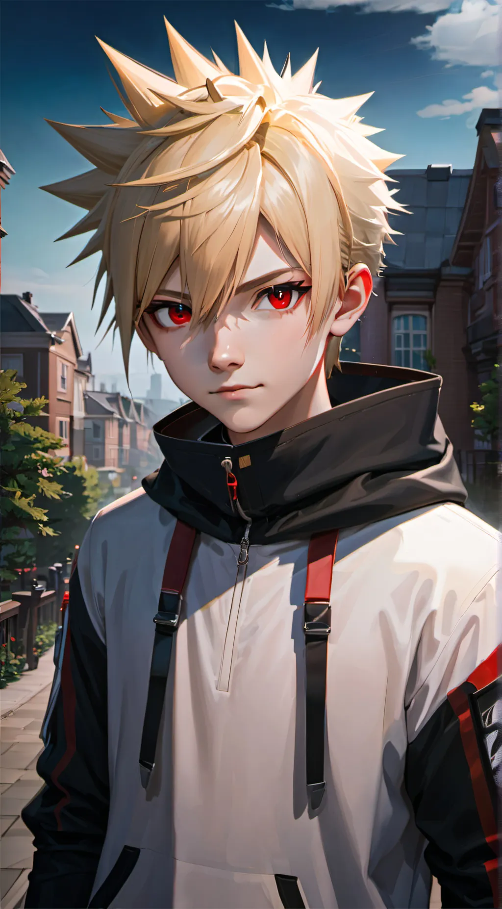 ai character: Bakugo background