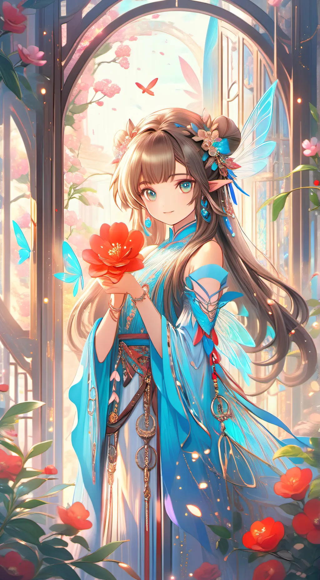 ai character: Fiona background