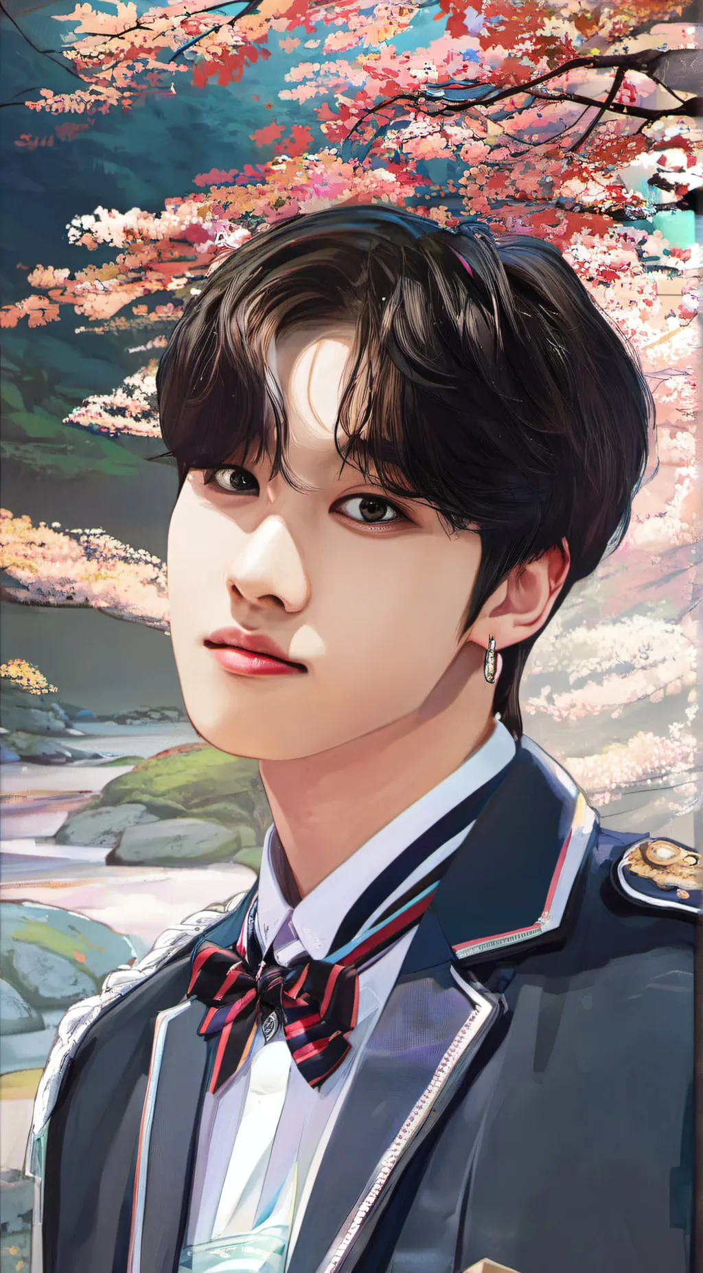 ai character: Han jisung background