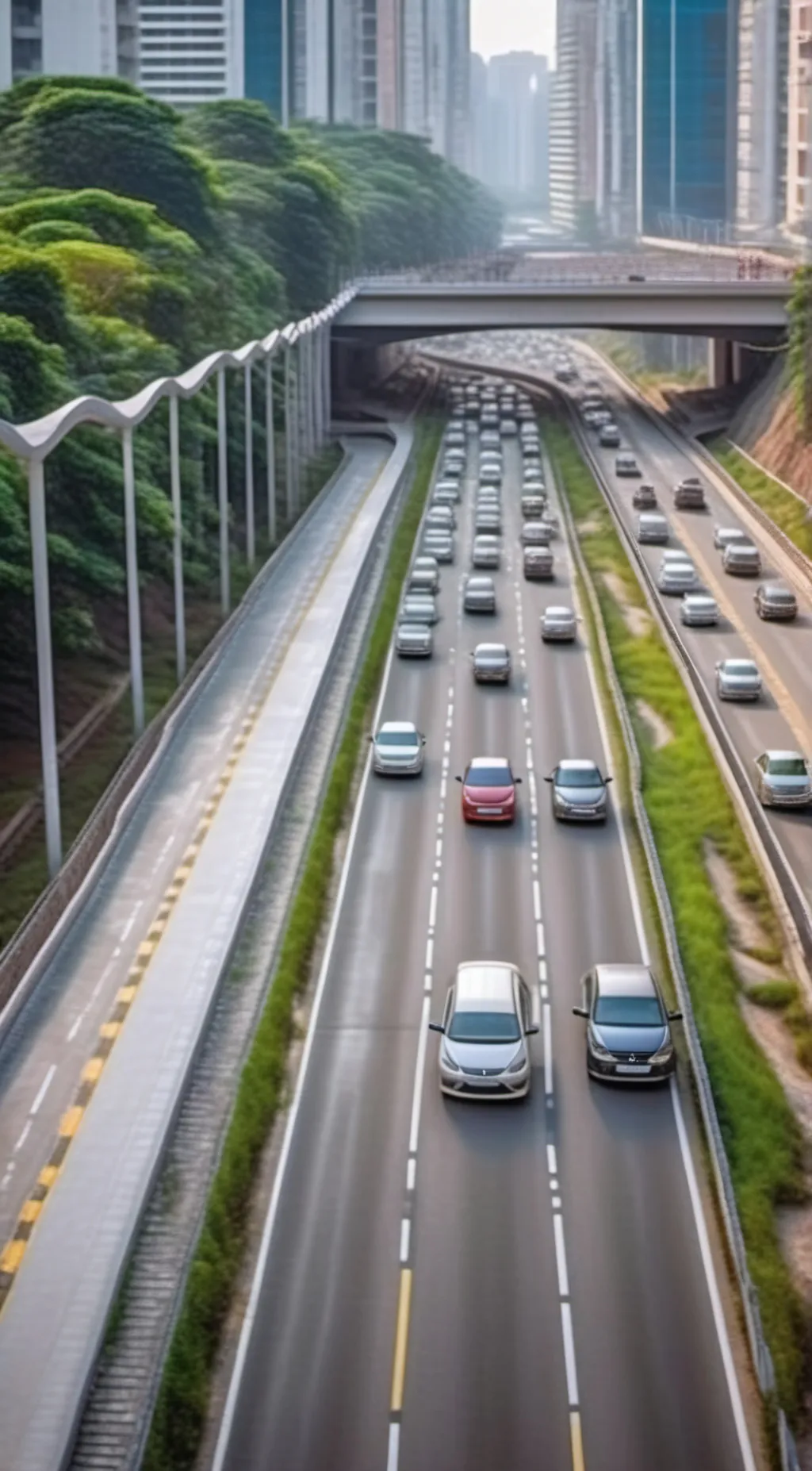 ai character: Highway 5 background