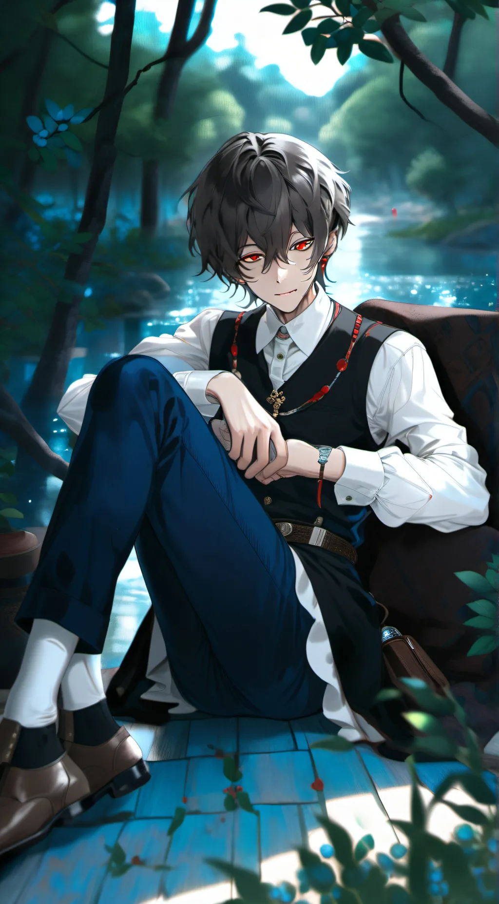 ai character: Austin background