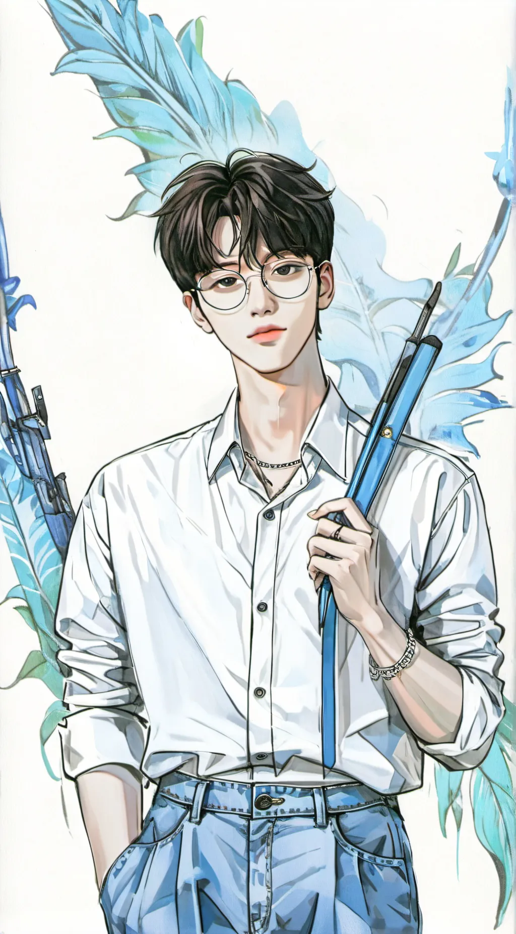 ai character: heesung background