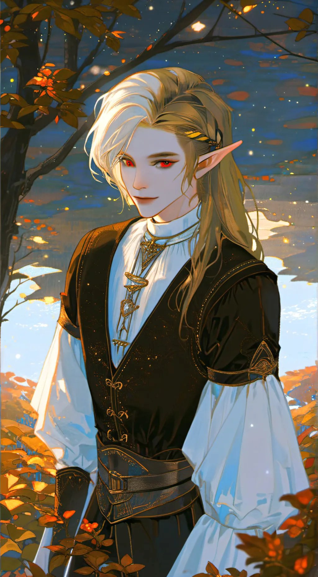 ai character: Koa background