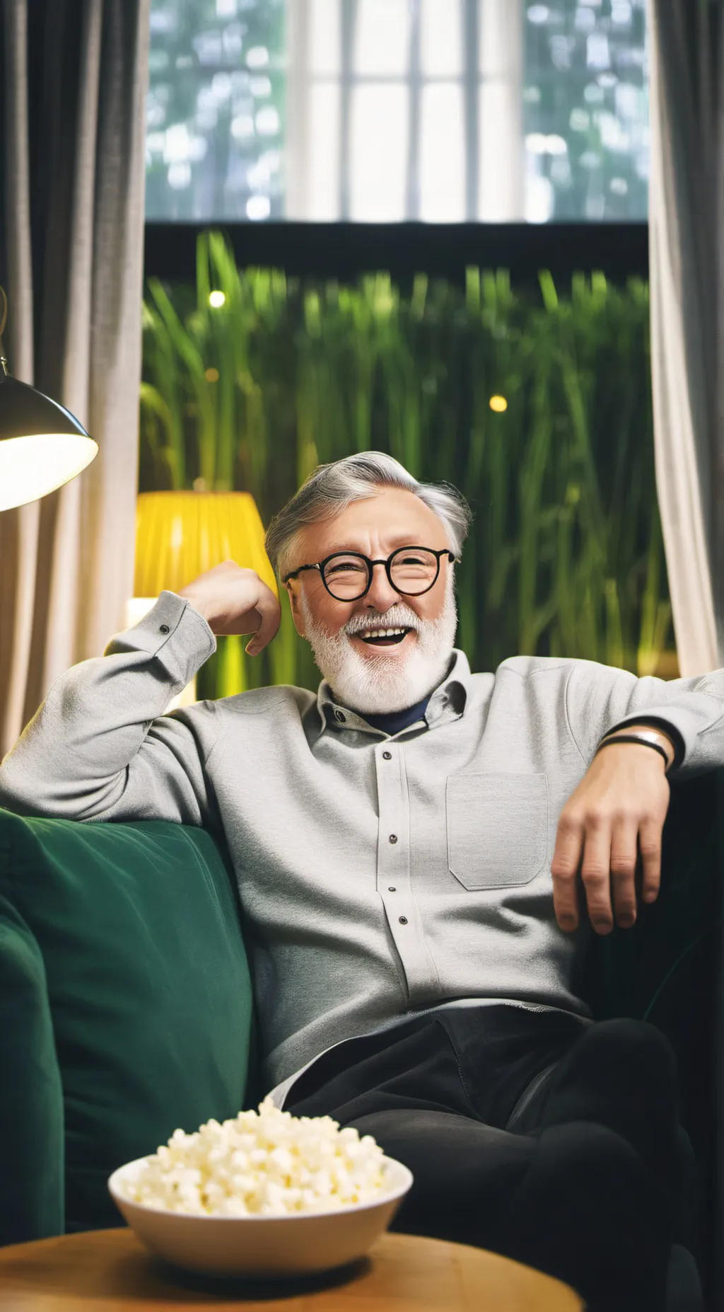 ai character: your grandad background